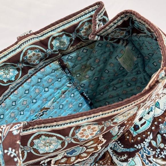 Vera Bradley Java Blue Tote Bag - Picture 7 of 8